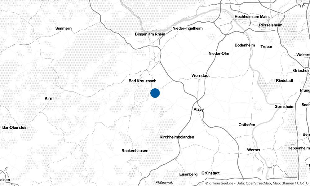 Karte: Wo liegt Neu-Bamberg?