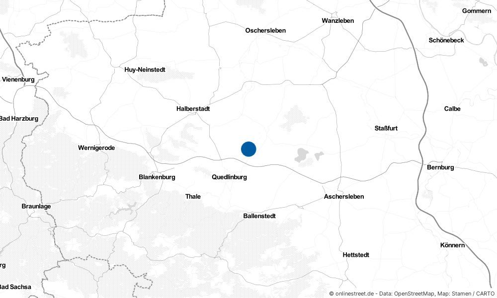 Karte: Wo liegt Ditfurt?