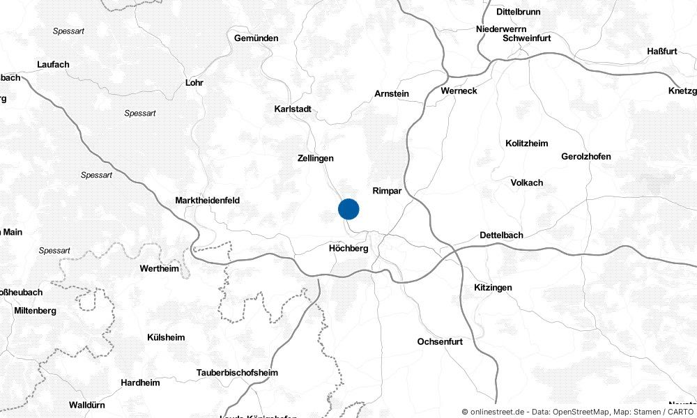 Veitshöchheim in Bayern