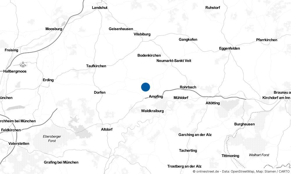 Karte: Wo liegt Oberbergkirchen?