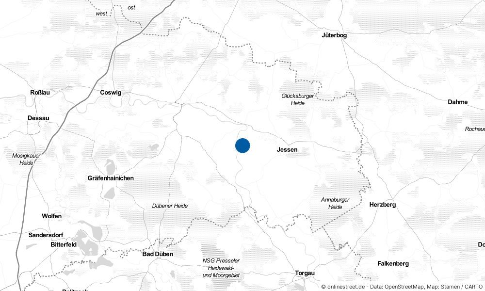Karte: Wo liegt Schützberg?