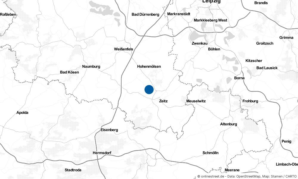 Karte: Wo liegt Luckenau?