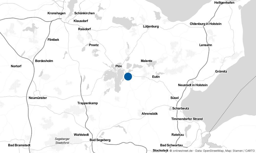 Karte: Wo liegt Bösdorf?