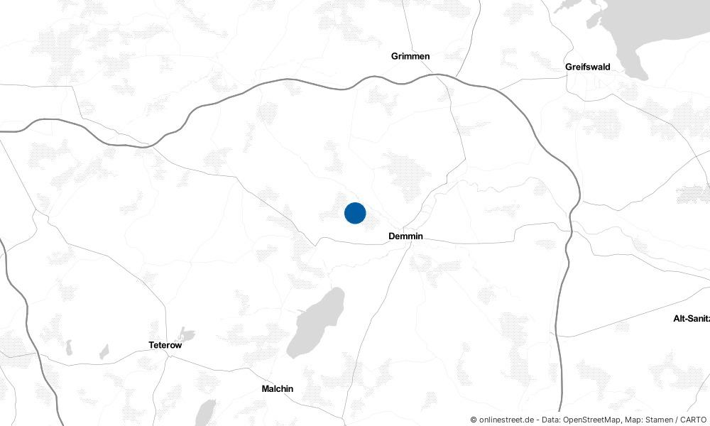 Karte: Wo liegt Beestland?