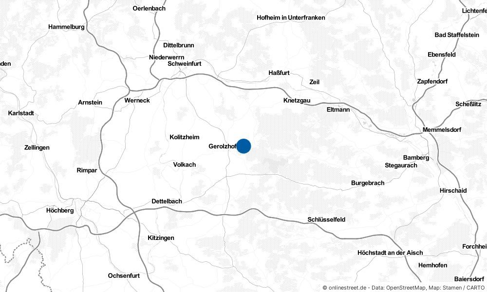Karte: Wo liegt Dingolshausen?