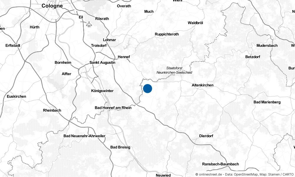 Karte: Wo liegt Buchholz (Westerwald)?