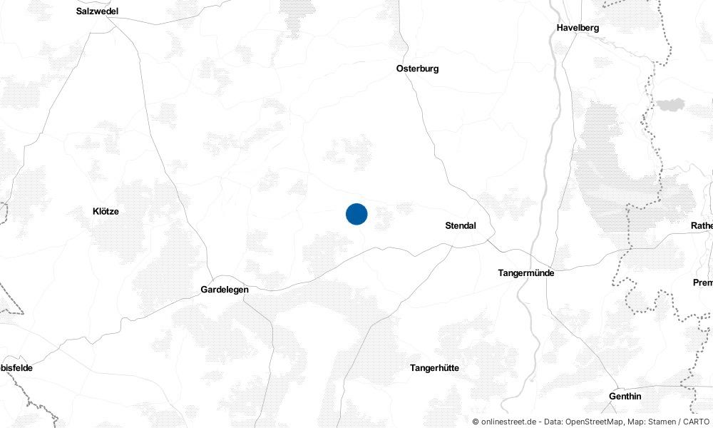 Karte: Wo liegt Badingen?