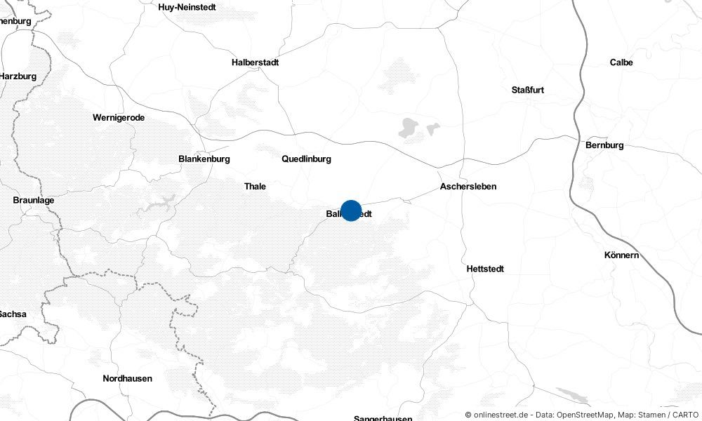 Ballenstedt in Sachsen-Anhalt