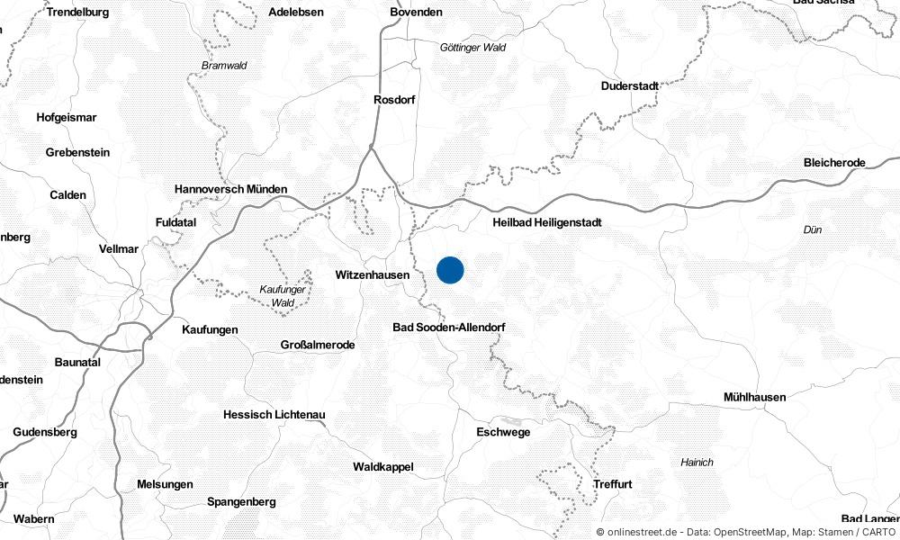 Karte: Wo liegt Gerbershausen?