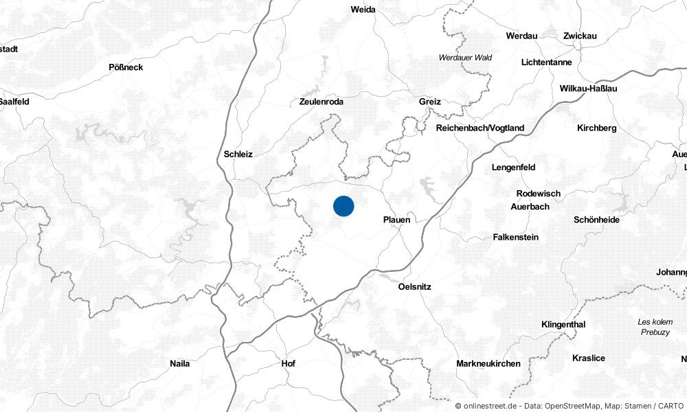 Karte: Wo liegt Leubnitz?
