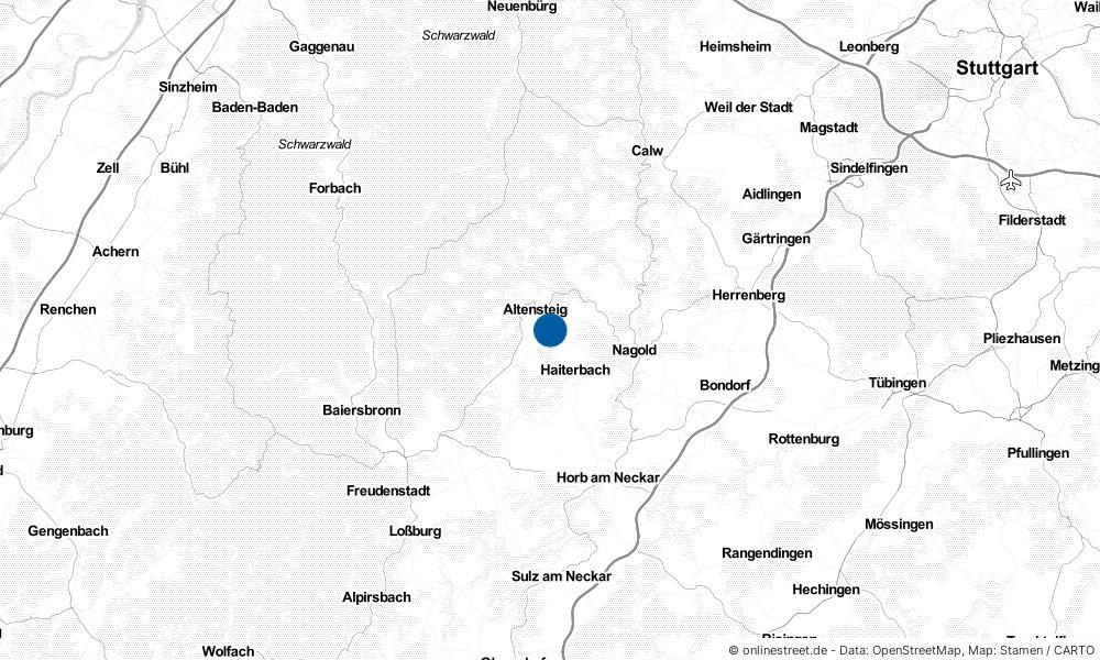 Karte: Wo liegt Egenhausen?