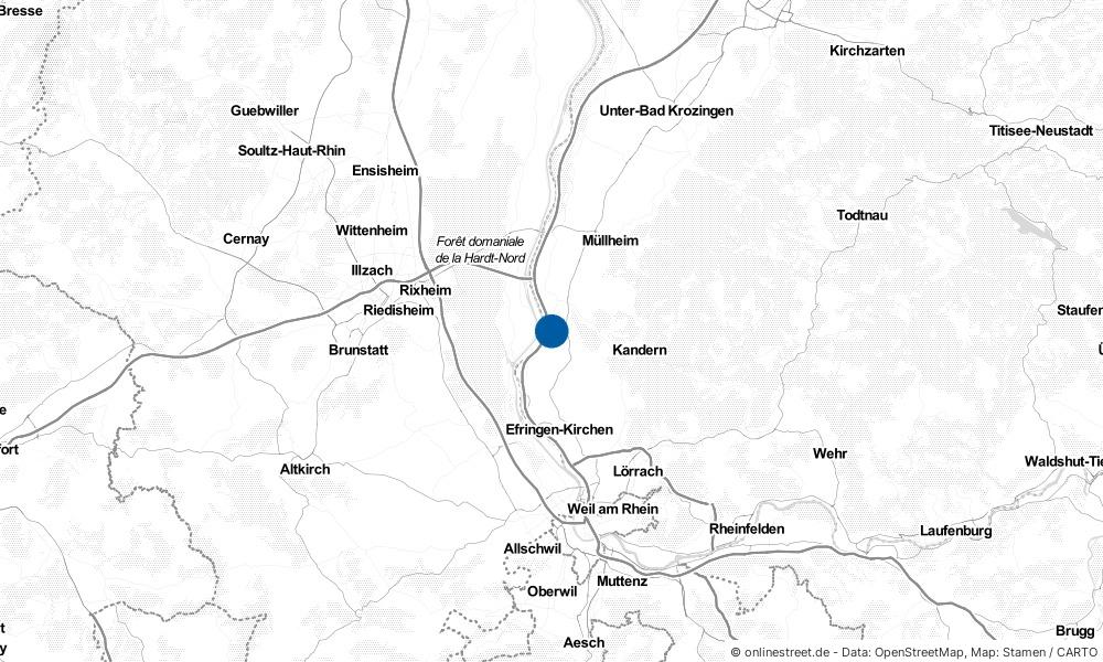 Karte: Wo liegt Bad Wildbad im Schwarzwald?