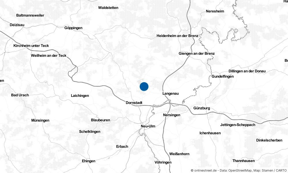 Karte: Wo liegt Breitingen?