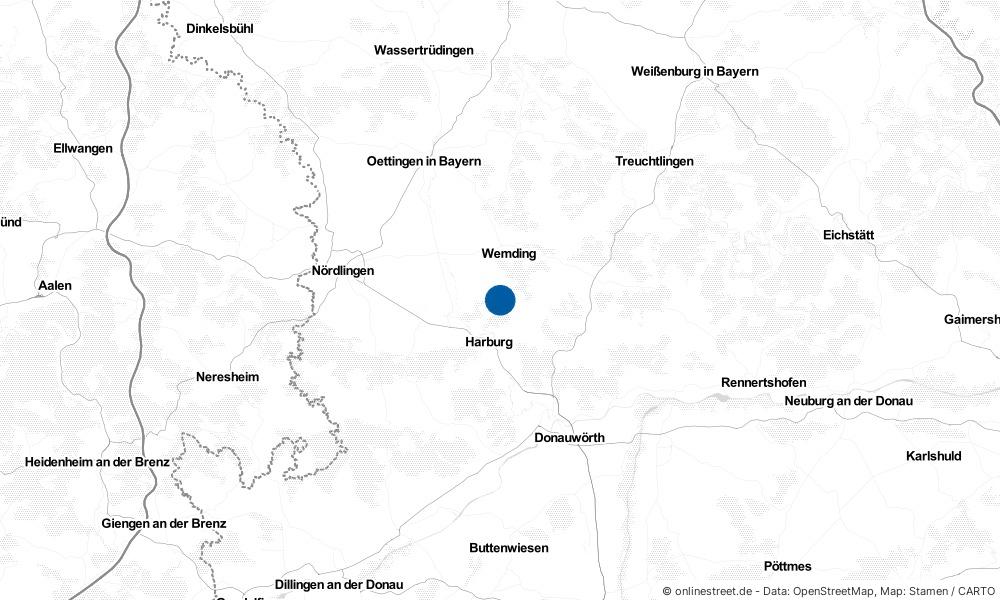 Karte: Wo liegt Huisheim?