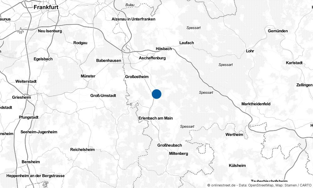 Karte: Wo liegt Kleinwallstadt?