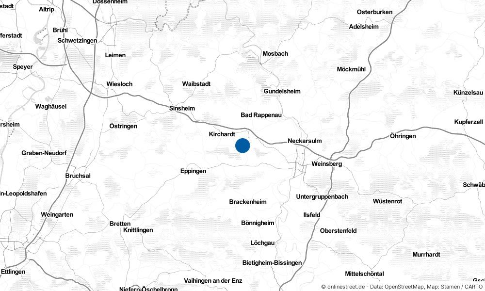 Karte: Wo liegt Massenbachhausen?