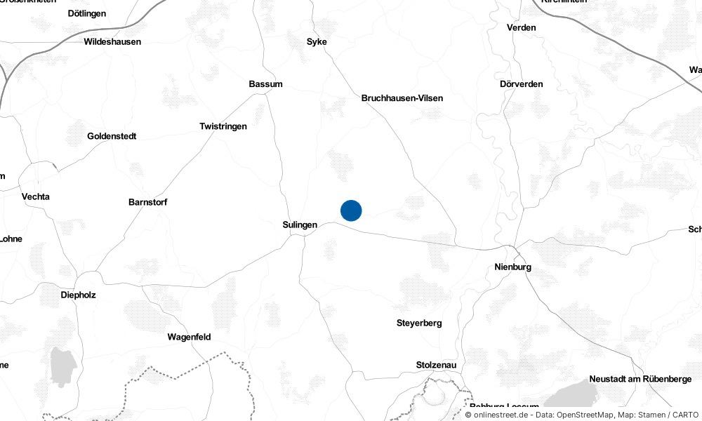 Karte: Wo liegt Mellinghausen?