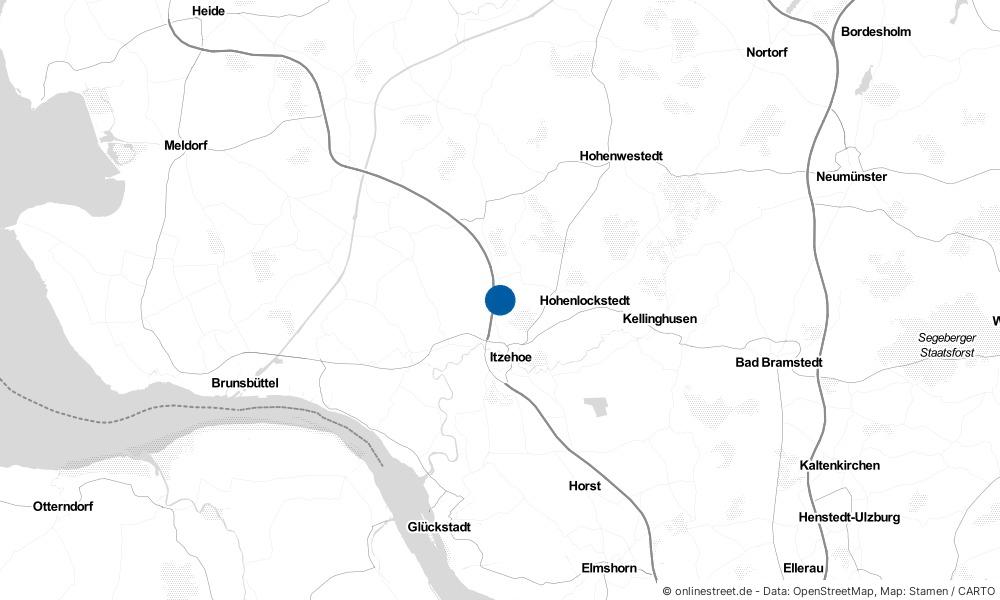 Karte: Wo liegt Ottenbüttel?