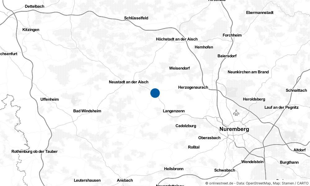 Emskirchen in Bayern