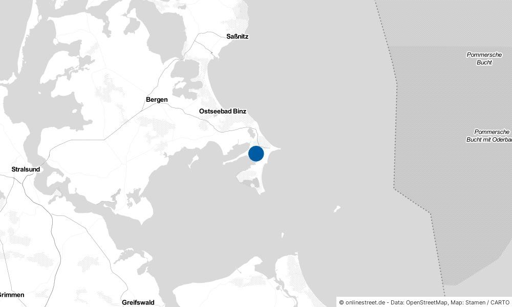 Karte: Wo liegt Middelhagen?