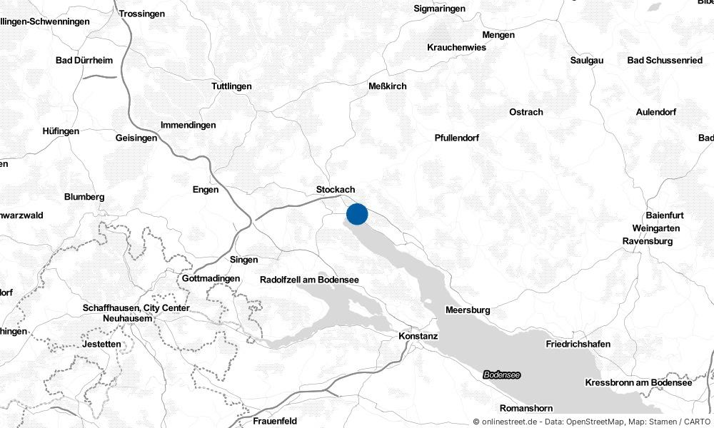 Bodman-Ludwigshafen in Baden-Württemberg