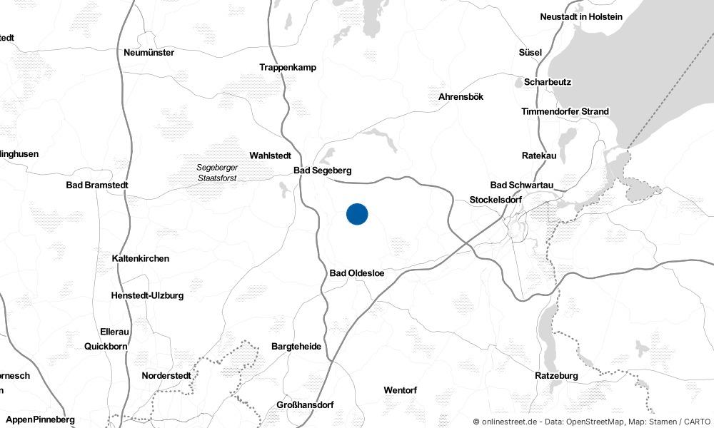 Karte: Wo liegt Bahrenhof?