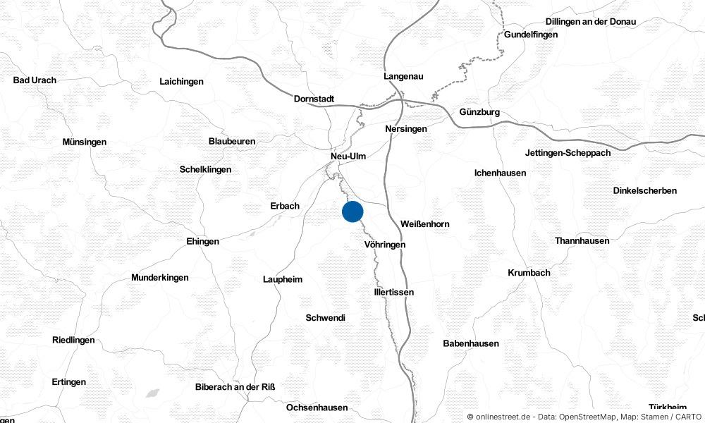 Karte: Wo liegt Illerkirchberg?