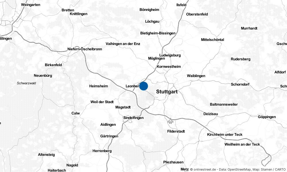 Gerlingen in Baden-Württemberg