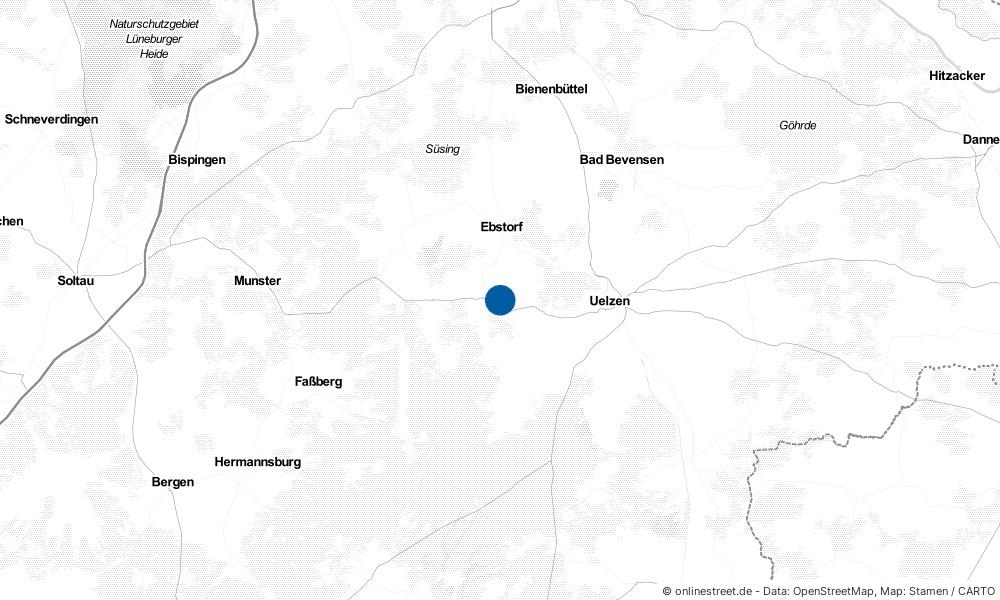 Karte: Wo liegt Gerdau?