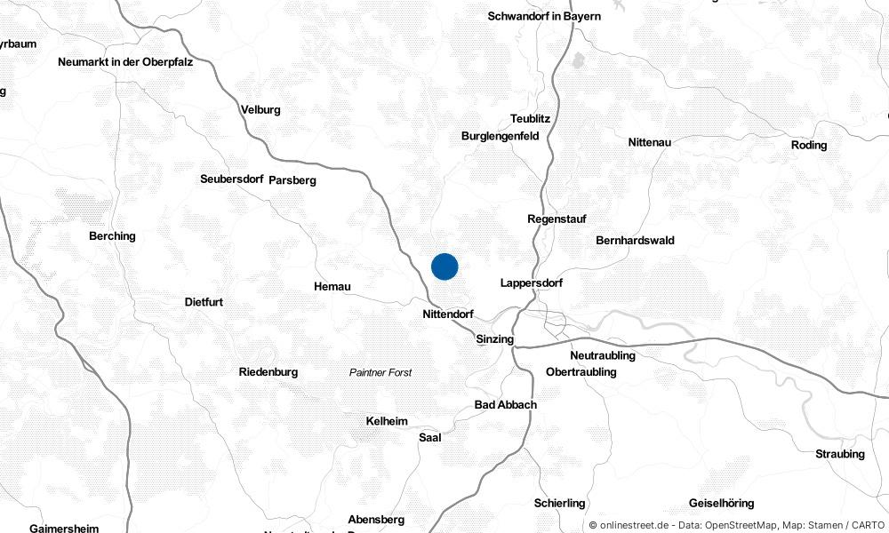 Karte: Wo liegt Pielenhofen?
