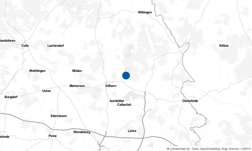 Karte: Wo liegt Sassenburg?