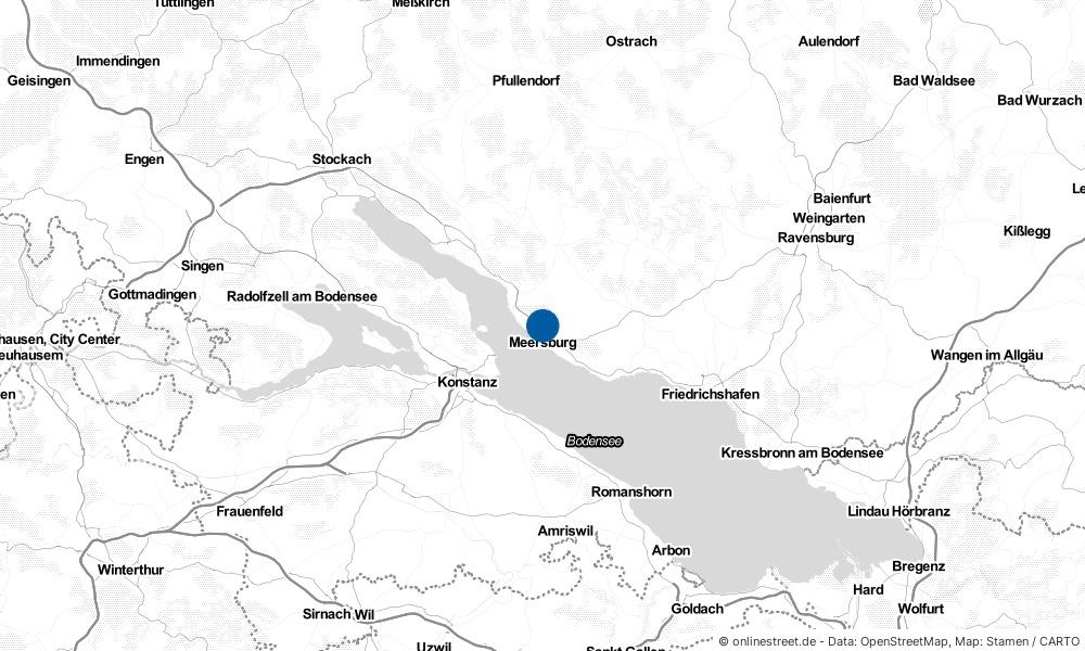 Karte: Wo liegt Daisendorf?