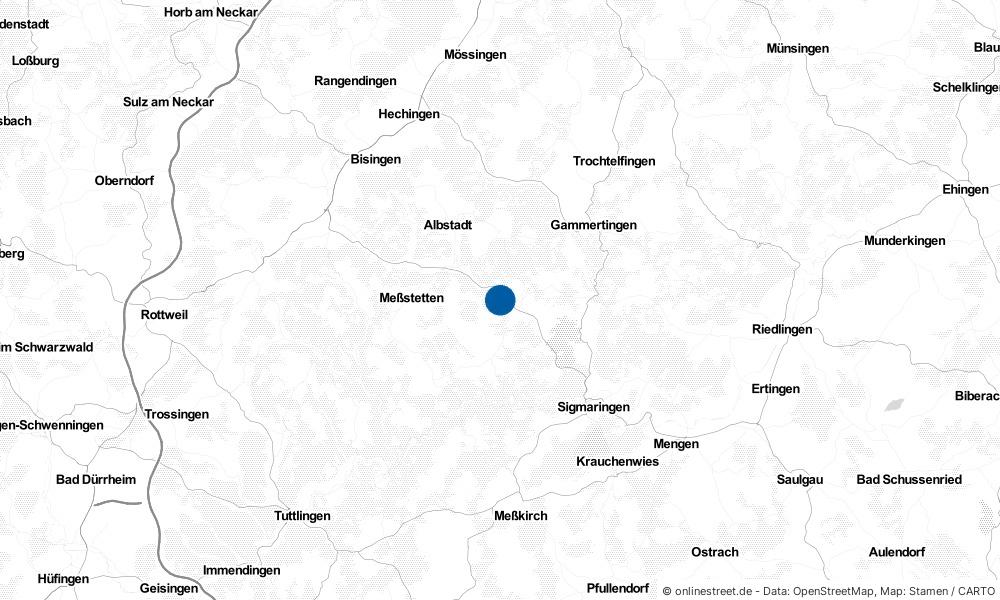 Karte: Wo liegt Straßberg?