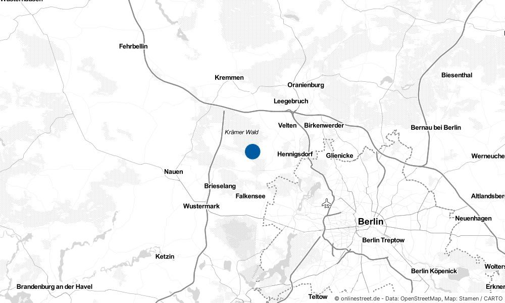 Karte: Wo liegt Wansdorf?