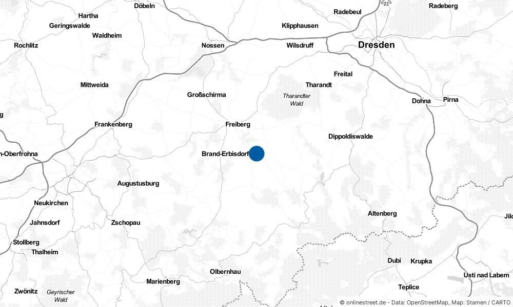 Karte: Wo liegt Weißenborn (Erzgebirge)?