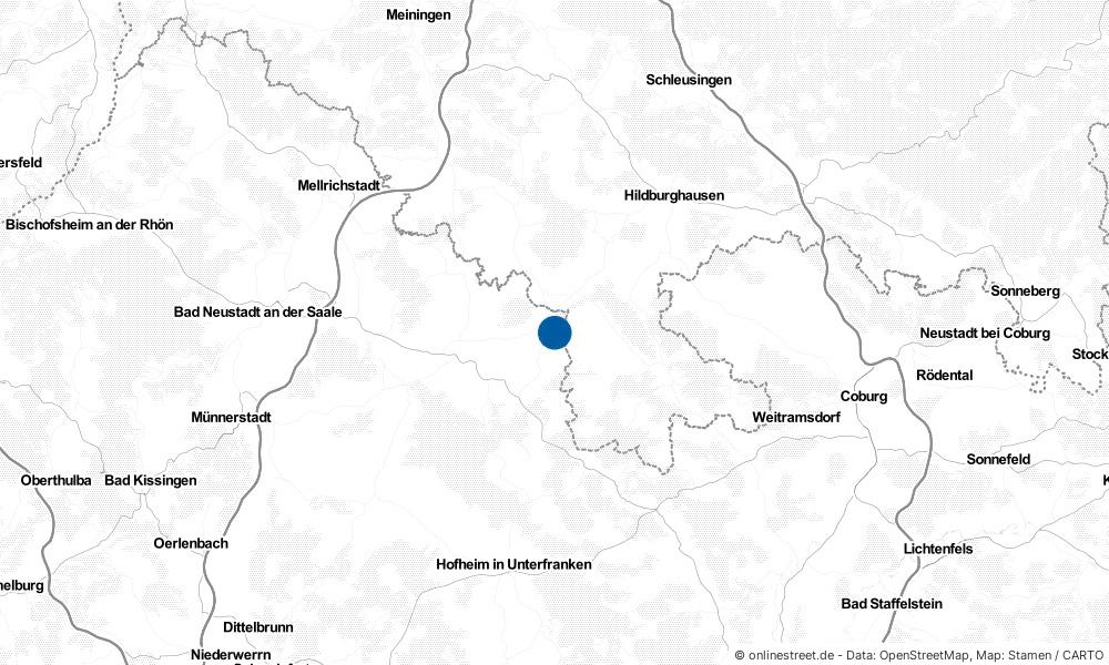 Karte: Wo liegt Trappstadt?