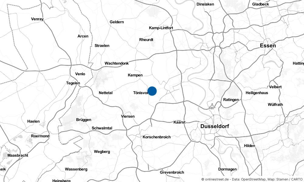 Tönisvorst in Nordrhein-Westfalen
