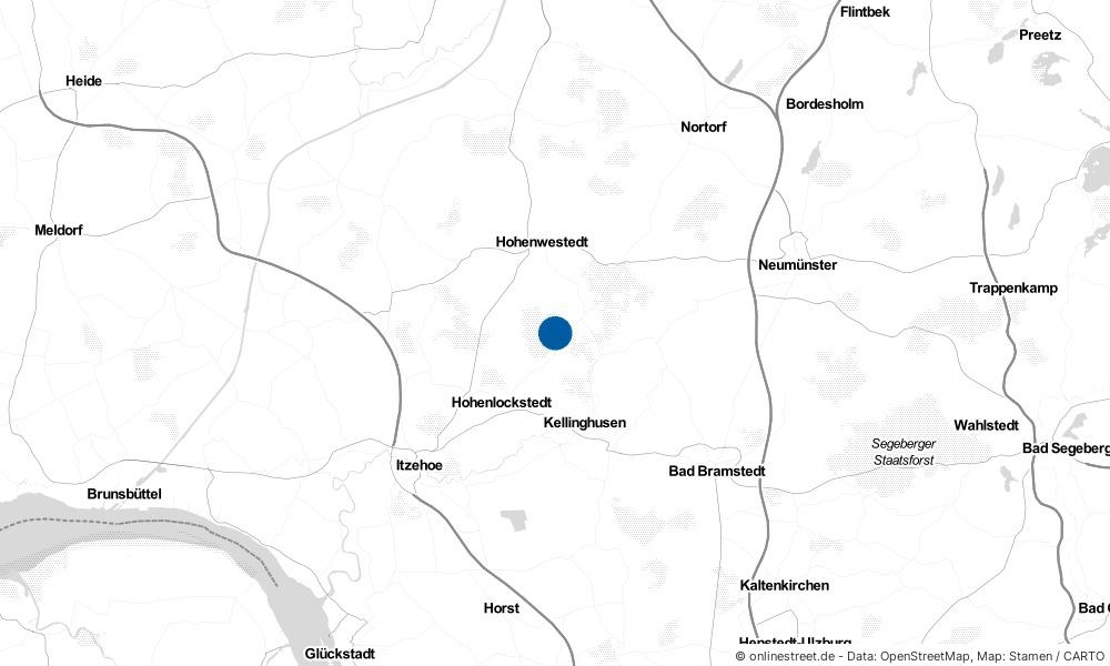 Karte: Wo liegt Poyenberg?