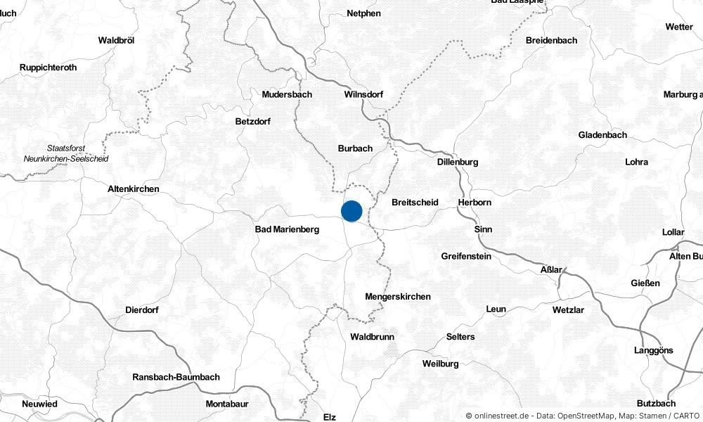 Karte: Wo liegt Bretthausen?