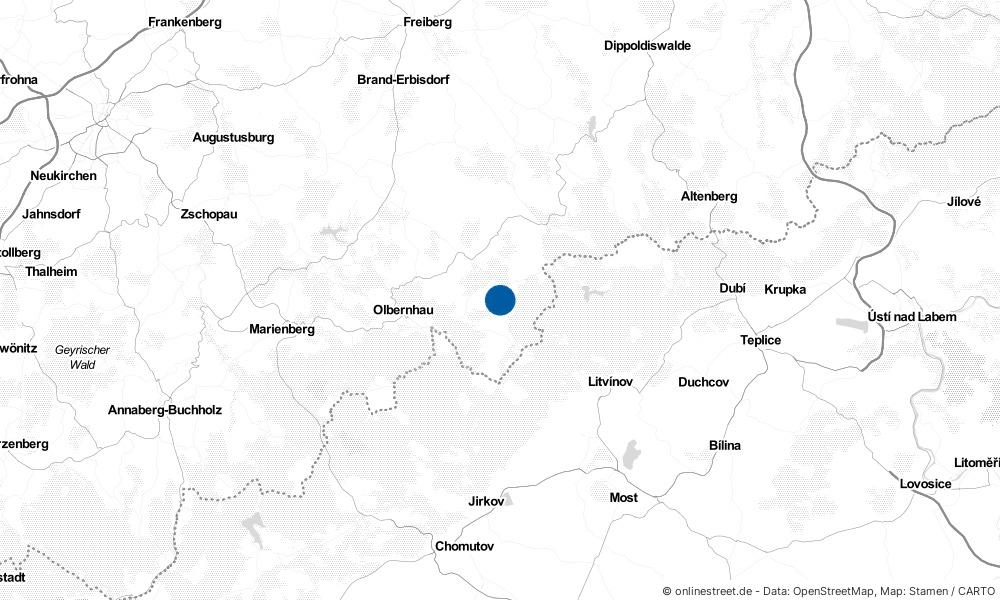 Karte: Wo liegt Neuhausen (Erzgebirge)?