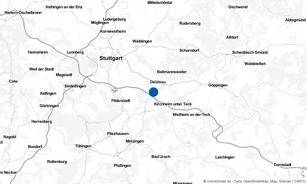 Köngen in Baden-Württemberg