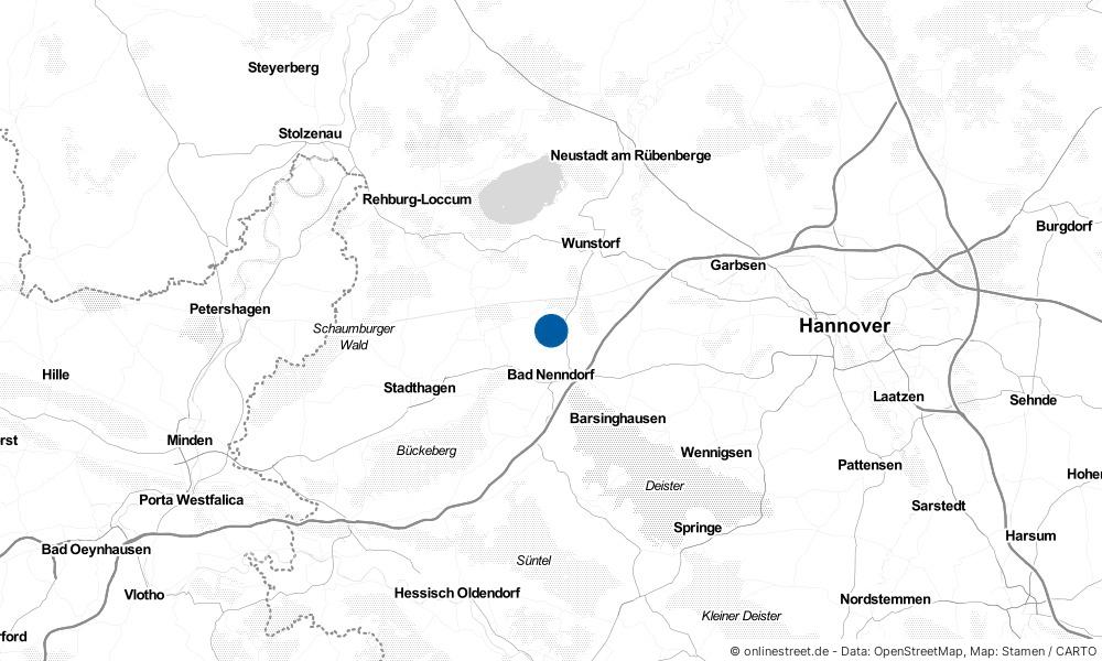 Karte: Wo liegt Hohnhorst?