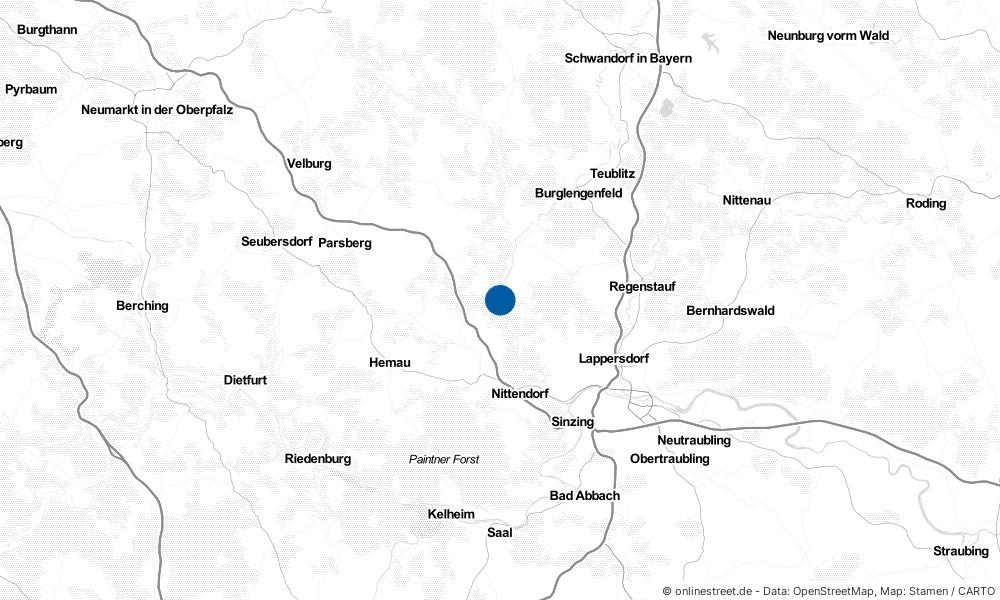 Karte: Wo liegt Duggendorf?