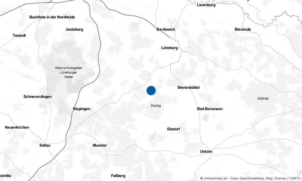 Karte: Wo liegt Betzendorf?