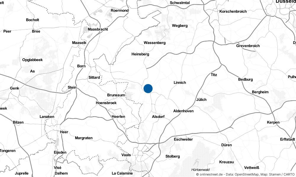 Karte: Wo liegt Geilenkirchen?