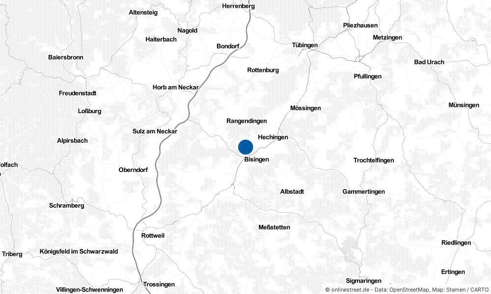 Karte: Wo liegt Grosselfingen?