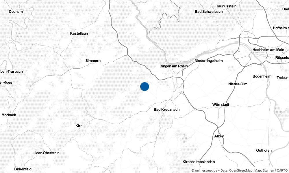 Karte: Wo liegt Hergenfeld?