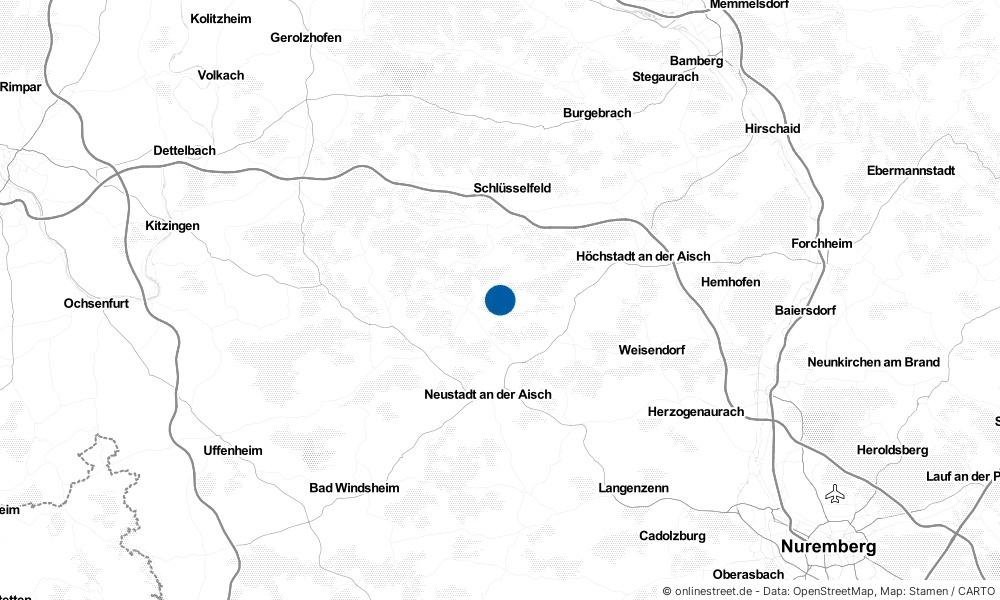 Vestenbergsgreuth in Bayern