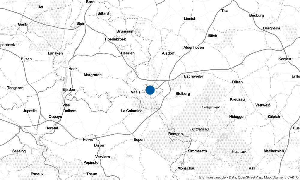 Aachen in Nordrhein-Westfalen