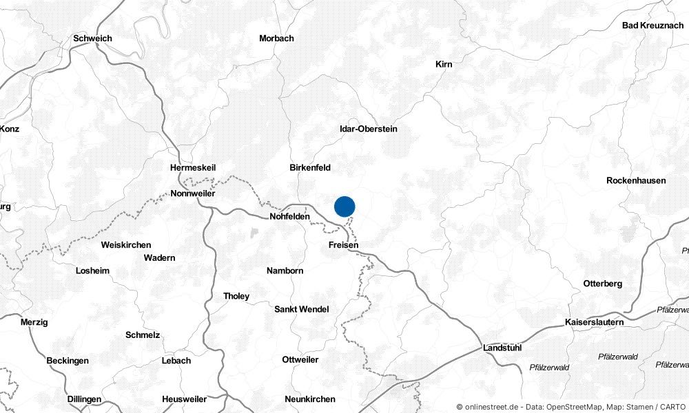 Karte: Wo liegt Berglangenbach?